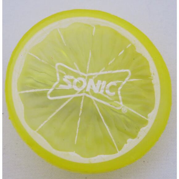 Sonic Drive In Unreleased Lemon Slice Clip/Air Fresheners/Lip Balm Promo New - Picture 2 of 8
